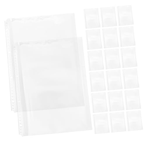GRIRIW 20 Stück Dokumentenmappe Transparente Klarsichthüllen für Lose Robustes Material Vielseitig Einsetzbar für Schule und Büro Umfassender Schutz für Dokumente GRIRIW 20 Stück Dokumentenmappe Transparente Klarsichthüllen für Lose Robustes Material Vielseitig Einsetzbar für Schule und Büro Umfassender Schutz für Dokumente von GRIRIW