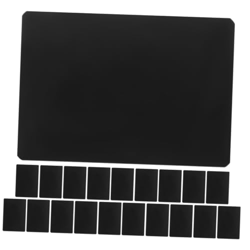 GRIRIW 20 Stück Lebensmitteletikett Preisanzeigeschild Verkaufsanhänger Für Den Einzelhandel Preisschild Schreiben Tag-anzeige Shop-preisschild Verkaufsschilder Farbiges Etikett Abs Black GRIRIW 20 Stück Lebensmitteletikett Preisanzeigeschild Verkaufsanhänger Für Den Einzelhandel Preisschild Schreiben Tag-anzeige Shop-preisschild Verkaufsschilder Farbiges Etikett Abs Black von GRIRIW