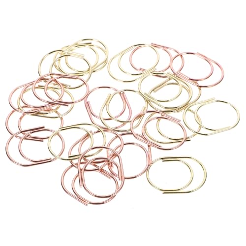 GRIRIW 24 Stück Mini -Handnadel Lesezeichen Büroklammer beschichtet Hochzeit winzig süßes stationäres Mikro Büroklammern für Papierkram Büro Büroklammern Papierclip Metall GRIRIW 24 Stück Mini -Handnadel Lesezeichen Büroklammer beschichtet Hochzeit winzig süßes stationäres Mikro Büroklammern für Papierkram Büro Büroklammern Papierclip Metall von GRIRIW