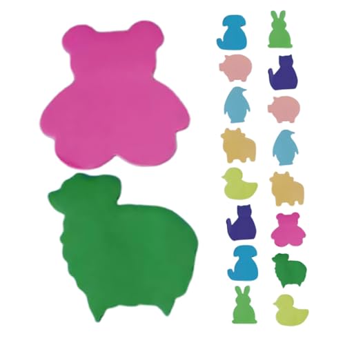 GRIRIW 2Sätze Tierform Notizblöcke Kawaii Cartoon Haftnotizen Bücher Set Bunte Seitenmarkierungen für Büro und Schule Selbstklebende Süße Tier Haftfähnchen GRIRIW 2Sätze Tierform Notizblöcke Kawaii Cartoon Haftnotizen Bücher Set Bunte Seitenmarkierungen für Büro und Schule Selbstklebende Süße Tier Haftfähnchen von GRIRIW
