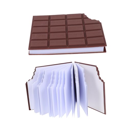 GRIRIW 2Stücke Kreative Klebrige Memo Pads im Schokoladenstil Selbstklebende Notizblätter für Schule Büro und Zuhause für Wichtige Erinnerungen und GRIRIW 2Stücke Kreative Klebrige Memo Pads im Schokoladenstil Selbstklebende Notizblätter für Schule Büro und Zuhause für Wichtige Erinnerungen und von GRIRIW