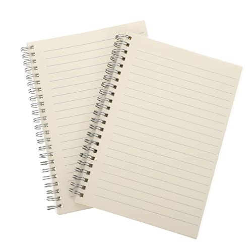 GRIRIW 2Stücke Spiralnotizbuch Zerreißbares Notizbuch für Büro Schule und Persönliche Notizen Leicht und Tragbar und Langlebig zur Planung und Organisation von GRIRIW