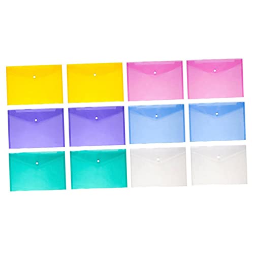 GRIRIW 30 Stück A4-papierdateiordner Dokumenten-organizer Ordner Kunststoff Druckknopf Tragbare Dokumententasche Für Die Büroaufbewahrung GRIRIW 30 Stück A4-papierdateiordner Dokumenten-organizer Ordner Kunststoff Druckknopf Tragbare Dokumententasche Für Die Büroaufbewahrung von GRIRIW