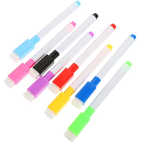 GRIRIW 32 Stück Teiliges Abwischbarer Whiteboard Marker mit Wasserlöslichen Farben für Schule Büro und Kreative Projekte Farben Tragbare Stifte für Erwachsene von GRIRIW