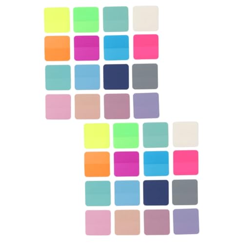 GRIRIW 32 Stück Teiliges Halbtransparente Quadratische Pet Index Tabs Fluoreszierenden und Farben Starke Haftung Vielseitig für Büro Schule Zuhause zum Markieren und Organisieren von GRIRIW 32 Stück Teiliges Halbtransparente Quadratische Pet Index Tabs Fluoreszierenden und Farben Starke Haftung Vielseitig für Büro Schule Zuhause zum Markieren und Organisieren von von GRIRIW