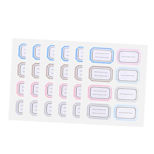 GRIRIW 36 Blatt Selbstklebende Etiketten bürozubehör bürogadges Selbstklebende Namensschilder names aufkleber label sticker Praktische Produktaufkleber tragbare Klebeetiketten Papier GRIRIW 36 Blatt Selbstklebende Etiketten bürozubehör bürogadges Selbstklebende Namensschilder names aufkleber label sticker Praktische Produktaufkleber tragbare Klebeetiketten Papier von GRIRIW