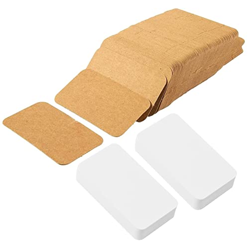 GRIRIW 4 Packungen Dankeskarten Etiketten Für Aufbewahrungsbehälter Rohlinge Geschäftsbriefpapier Boxen Notizzubehör Nachrichtenzubehör Notizzubehör Kraftpapier von GRIRIW