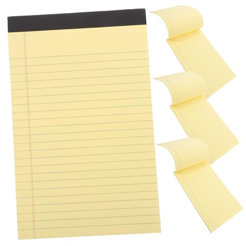 GRIRIW 4 Stück Tearbare Notizblöcke Liniertes Memo Pad für Zuhause Lehrer und Büro Tragbares Notizbuch für Memos Notizen und Listen GRIRIW 4 Stück Tearbare Notizblöcke Liniertes Memo Pad für Zuhause Lehrer und Büro Tragbares Notizbuch für Memos Notizen und Listen von GRIRIW
