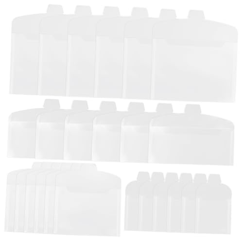GRIRIW 40 Stück Transparente Dokumententaschen Multifunktionale Aktenordner mit Klarsichtdesign für Schule und Büro Wasser und Kratzfest für Aufbewahrung Wichtiger Dokumente GRIRIW 40 Stück Transparente Dokumententaschen Multifunktionale Aktenordner mit Klarsichtdesign für Schule und Büro Wasser und Kratzfest für Aufbewahrung Wichtiger Dokumente von GRIRIW