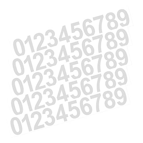 GRIRIW 5 Blätter Helm Aufkleber Zahlen Aufkleber Nach Nummer Etikett Plakataufkleber Briefkasten Punkt Vinyl-aufkleber Hausnummern Und Buchstaben Türhänger Fallen Weiß Das Haustier GRIRIW 5 Blätter Helm Aufkleber Zahlen Aufkleber Nach Nummer Etikett Plakataufkleber Briefkasten Punkt Vinyl-aufkleber Hausnummern Und Buchstaben Türhänger Fallen Weiß Das Haustier von GRIRIW