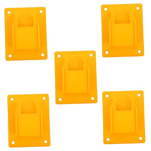GRIRIW 5 Stück Halter Für Elektrowerkzeuge Werkzeughalter Inhaber Montieren Halter Für Werkzeugdocks Werkzeug-dock-halterung Abs-kunststoff Yellow von GRIRIW