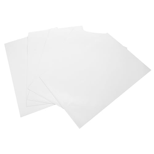 GRIRIW 5 Stück Magnetdruckpapier Zum Aufkleben Magnetetiketten Magnetpapier Magnetpapier Druckpapiere Blanko Magnetdruckpapier Kopierpapier Druckerpapier Blanko Papier Gummi von GRIRIW