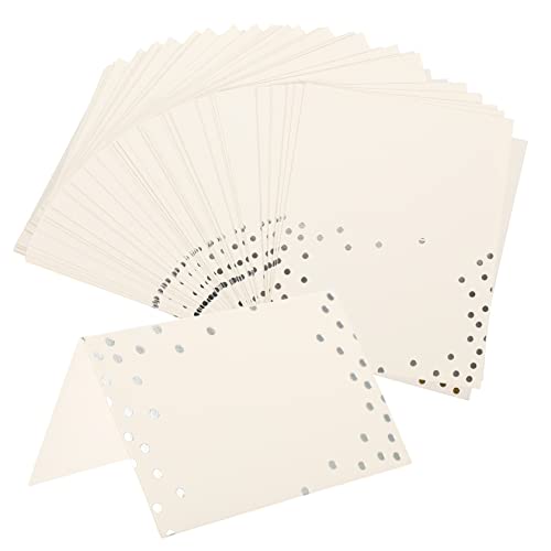 GRIRIW 50 Stück Sitzplatzkarte hochzeitsdeko wedding decoration hochzeitdeko Silberne Tischkarten Hochzeitstischdekoration Wohnung runden leere Namenskarten signiert Karten Papier Silver GRIRIW 50 Stück Sitzplatzkarte hochzeitsdeko wedding decoration hochzeitdeko Silberne Tischkarten Hochzeitstischdekoration Wohnung runden leere Namenskarten signiert Karten Papier Silver von GRIRIW
