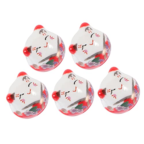 GRIRIW 5stücke Kerntyp Keramik Katzen Charms Glückskatze Schmuckperlen Für Bastelprojekte Dekoration Für Katzenliebhaber Und Kreative Bastelideen GRIRIW 5stücke Kerntyp Keramik Katzen Charms Glückskatze Schmuckperlen Für Bastelprojekte Dekoration Für Katzenliebhaber Und Kreative Bastelideen von GRIRIW