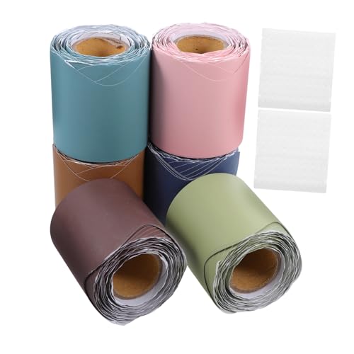 GRIRIW 6 Rollen Dekorative Bordüren mit Gewelltem für Ankündigungen und Projekte Langlebig und Selbstklebend Fröhliche Frühlingsdekorationen GRIRIW 6 Rollen Dekorative Bordüren mit Gewelltem für Ankündigungen und Projekte Langlebig und Selbstklebend Fröhliche Frühlingsdekorationen von GRIRIW
