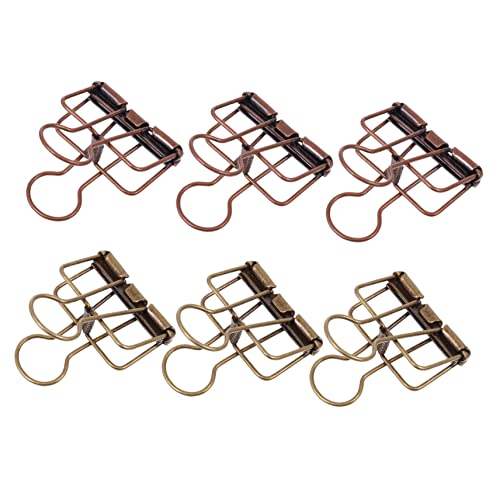 GRIRIW 6 Stück Elliot Ordner Retro Aktenklammern Große Binderclips Binderclips Mittlere Clips Für Papier Organizer Goldene Büroklammern Test Büroklammern Mini Binderclips GRIRIW 6 Stück Elliot Ordner Retro Aktenklammern Große Binderclips Binderclips Mittlere Clips Für Papier Organizer Goldene Büroklammern Test Büroklammern Mini Binderclips von GRIRIW