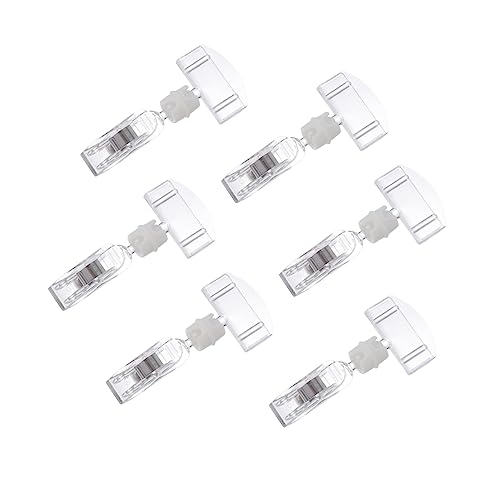 GRIRIW 6 Stück Teiliges Set Preisetiketten Halter Transparenter Werbeclip für Supermärkte Einfach zu Bedienen für Produktanzeigen und Preisauszeichnungen Leicht und Tragbar Hochwertiges GRIRIW 6 Stück Teiliges Set Preisetiketten Halter Transparenter Werbeclip für Supermärkte Einfach zu Bedienen für Produktanzeigen und Preisauszeichnungen Leicht und Tragbar Hochwertiges von GRIRIW