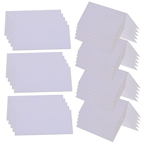 GRIRIW 60 Stück Sitz Karte Stereo Karte Gruß Leere Karten Multifunktionale Platzkarten Sitzplatzkarten Gruß-platzkarten Hochzeitsschilder Leer Hochzeitstischkarte Namenskarten Papier Weiß GRIRIW 60 Stück Sitz Karte Stereo Karte Gruß Leere Karten Multifunktionale Platzkarten Sitzplatzkarten Gruß-platzkarten Hochzeitsschilder Leer Hochzeitstischkarte Namenskarten Papier Weiß von GRIRIW