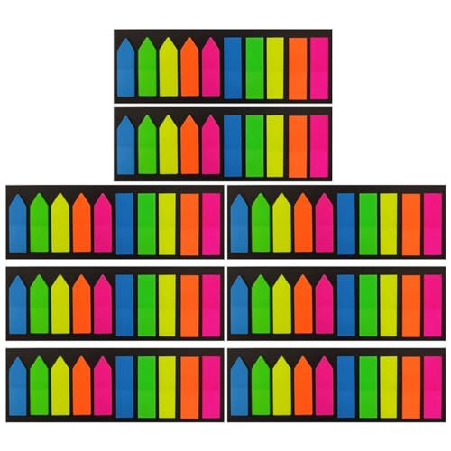 GRIRIW 8 Sätze Fluoreszierende Haftnotizen Pastell Textmarker Unterlage Lesezeichen schulsachen schulzeug Aufkleber bunte Seitenmatten Zubehör für Buchanmerkungen das Haustier Colorful GRIRIW 8 Sätze Fluoreszierende Haftnotizen Pastell Textmarker Unterlage Lesezeichen schulsachen schulzeug Aufkleber bunte Seitenmatten Zubehör für Buchanmerkungen das Haustier Colorful von GRIRIW