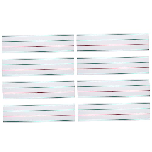 GRIRIW 8 Stück Magnetische Namensschilder mit Vier für Schreibtisch und Klassenzimmer Wiederverwendbare Abwischbare Labels für Schüler und Persönliche Beschriftung von GRIRIW