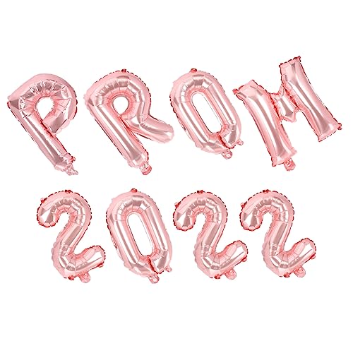 GRIRIW 8 Stück Teiliges Ballon Graduation Party Dekoration Rosegold Folienballons für Abschlussfeier Abschluss Saison Partyartikel Bühne Deko GRIRIW 8 Stück Teiliges Ballon Graduation Party Dekoration Rosegold Folienballons für Abschlussfeier Abschluss Saison Partyartikel Bühne Deko von GRIRIW