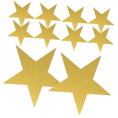 GRIRIW 80 Stück Fünfzackige Sternformen für Klassenzimmer Dekoration Bulletin Board und Diy Bastelprojekte Kreatives Lehrmaterial für Interaktive Aktivitäten von GRIRIW