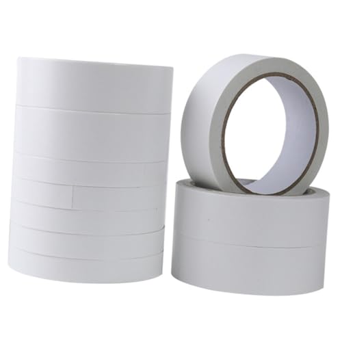 GRIRIW 9 Rollen Teiliges Doppelseitiges Klebeband Transparent Stark Haftend Breit Vielseitig für Büro Basteln und Geschenkverpackung Leicht Abreißbar und Entfernbar Zuschneidbar für GRIRIW 9 Rollen Teiliges Doppelseitiges Klebeband Transparent Stark Haftend Breit Vielseitig für Büro Basteln und Geschenkverpackung Leicht Abreißbar und Entfernbar Zuschneidbar für von GRIRIW