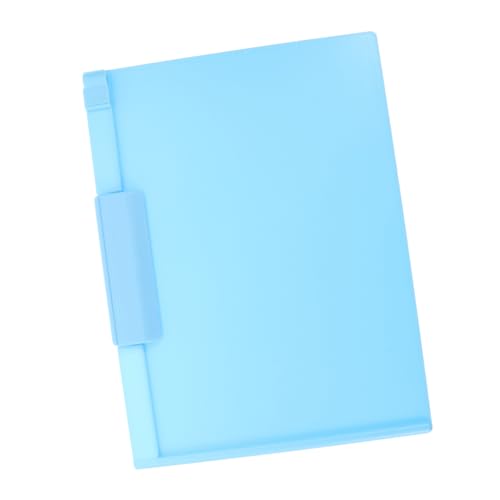 GRIRIW A4 Writing Board faltbares Klemmbrett Schreibunterstützungstafel Schreibbretter Konferenz-Schreibtafel Zwischenablage Weiß Büro-Schreibtafel Büroklammer pp Sky-blue von GRIRIW