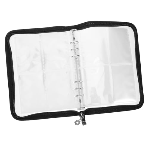 GRIRIW A5-reißverschluss-binderalbum, 6 Ringe, Nachfüllbarer Fotokartenhalter, Glänzender Einband, Fotokartenbuch Mit Reißverschluss, Reise-erinnerungs-organizer Für Bilder GRIRIW A5-reißverschluss-binderalbum, 6 Ringe, Nachfüllbarer Fotokartenhalter, Glänzender Einband, Fotokartenbuch Mit Reißverschluss, Reise-erinnerungs-organizer Für Bilder von GRIRIW