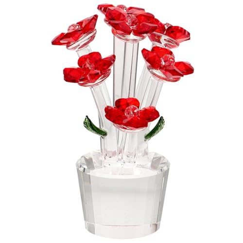GRIRIW Blumen Dekorationsstück Wasserblumen Ornament Für Tisch Und Büro Handgefertigtes Design Mit Blüten Einzigartige Glasdekoration Für Stilvolles Zuhause GRIRIW Blumen Dekorationsstück Wasserblumen Ornament Für Tisch Und Büro Handgefertigtes Design Mit Blüten Einzigartige Glasdekoration Für Stilvolles Zuhause von GRIRIW