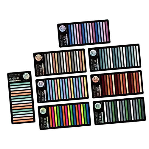 GRIRIW Bunte Haftnotizen, Seitenmarkierer, Notizbuch-Tabs, zum Aufkleben, löschbare Textmarker, farbige Etiketten, Lesezeichen, Textmarker, Klebeband, Streifen, beschreibbare Register, weiche Bibel, GRIRIW Bunte Haftnotizen, Seitenmarkierer, Notizbuch-Tabs, zum Aufkleben, löschbare Textmarker, farbige Etiketten, Lesezeichen, Textmarker, Klebeband, Streifen, beschreibbare Register, weiche Bibel, von GRIRIW