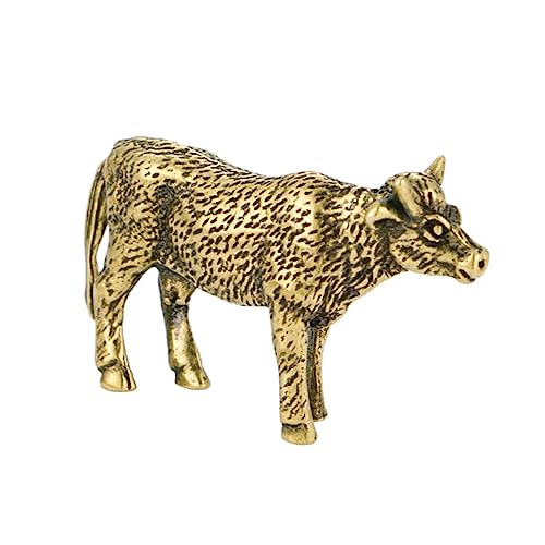 GRIRIW Dekorative Vintage Kuhfigur Messing Rustikale Tischdeko Für Wohnräume Kuhstatue Als Accessoire Für Schreibtisch Und GRIRIW Dekorative Vintage Kuhfigur Messing Rustikale Tischdeko Für Wohnräume Kuhstatue Als Accessoire Für Schreibtisch Und von GRIRIW