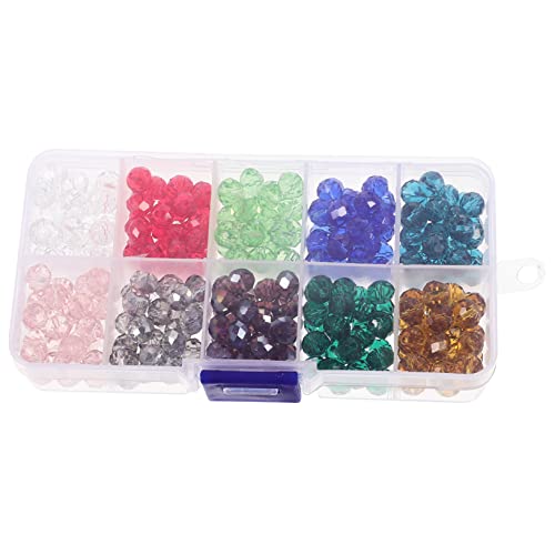 GRIRIW Glasperlen DIY Perlen für Schmuckherstellung Glasperlen Transparenter Box für Halsketten Armbänder Ohrringe Bastelprojekte von GRIRIW