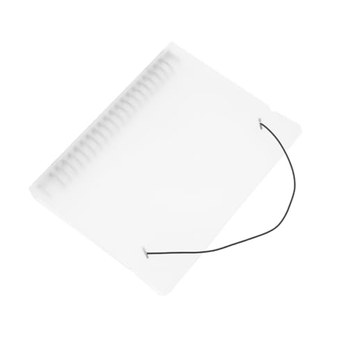 GRIRIW Halbtransparente Binder Cover Hülle aus Mattem PP Nachfüllbare Ringbuch Schutzhülle mit Löchern Leichtes und Platzsparendes Organizer Zubehör für Schule und Büro von GRIRIW