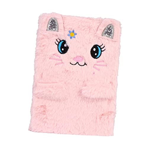 GRIRIW Kawaii Plüsch Notizbuch mit Rosa Katze Cartoon Design für Tagebuch Kreatives Schreiben Skizzen Perfektes für Mädchen und Teenager GRIRIW Kawaii Plüsch Notizbuch mit Rosa Katze Cartoon Design für Tagebuch Kreatives Schreiben Skizzen Perfektes für Mädchen und Teenager von GRIRIW