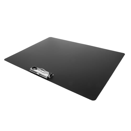GRIRIW Klemmbrett für Zeichnungen Ergonomisches Schreibbrett aus Dickem Kunststoff Schwarz für Büro Schule und Zuhause Mit Stabilem Metallclip und Einfacher Handhabung GRIRIW Klemmbrett für Zeichnungen Ergonomisches Schreibbrett aus Dickem Kunststoff Schwarz für Büro Schule und Zuhause Mit Stabilem Metallclip und Einfacher Handhabung von GRIRIW