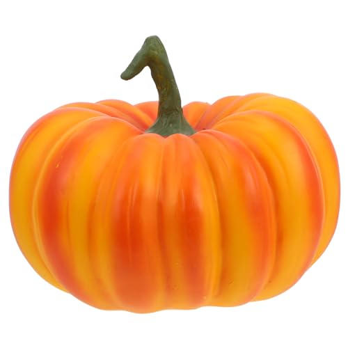 GRIRIW Künstlicher Resin Kürbis Halloween Dekoration Dekoobjekt mit Realistischer Kürbisform Glatte Oberfläche Vielseitig als Herbst Fotorequisite und Tischdekoration für Halloween und GRIRIW Künstlicher Resin Kürbis Halloween Dekoration Dekoobjekt mit Realistischer Kürbisform Glatte Oberfläche Vielseitig als Herbst Fotorequisite und Tischdekoration für Halloween und von GRIRIW