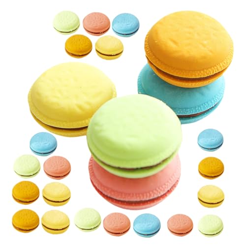 GRIRIW Macaron Radiergummis Pastellfarben Lustige Radiergummis Für Kreative Schreibwaren Für Bildungsbereich Und Mitgebsel von GRIRIW