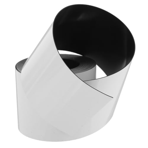 GRIRIW Magnetische Beschreibbare Wiederverwendbare Whiteboard etiketten Breit mit Starkem Haftmagnet für Kühlschrank Lager und Büro Abwischbare Blanko namensschilder für Metallflächen von GRIRIW