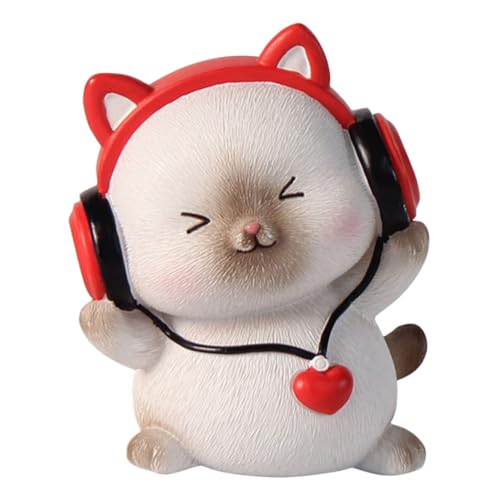 GRIRIW Niedliche Katzenornamente Mini Winzige Tierfiguren Tortenaufsätze Für Hochzeitstorten Niedliche Mini Ornamente Küche Lustige Kleine Katzenstatue Aufkleber Rosa GRIRIW Niedliche Katzenornamente Mini Winzige Tierfiguren Tortenaufsätze Für Hochzeitstorten Niedliche Mini Ornamente Küche Lustige Kleine Katzenstatue Aufkleber Rosa von GRIRIW