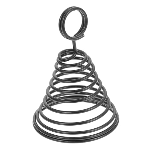 GRIRIW Tischnummernhalter Carbon- Eleganter Tischkartenhalter Für Hochzeiten Und Partys Memo-clip Spiraldesign Für Anlässe von GRIRIW