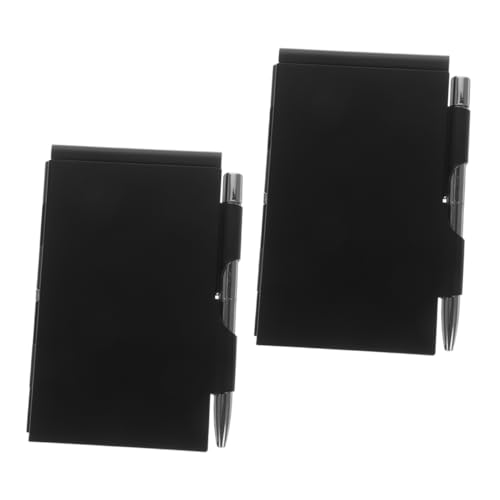 GRIRIW Tragbares Flip-notizbuch Aus Aluminium Mit Stift, Mini-notizblock, Taschenjournal Aus Metall Für Büroreisen von GRIRIW