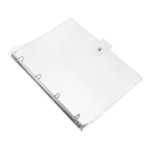 GRIRIW Transparente Ringbuchhülle Kreative Notizbuchhülle mit Löchern für Notizen und Dokumente Wiederverwendbar Leicht und Langlebig für Täglichen Gebrauch GRIRIW Transparente Ringbuchhülle Kreative Notizbuchhülle mit Löchern für Notizen und Dokumente Wiederverwendbar Leicht und Langlebig für Täglichen Gebrauch von GRIRIW