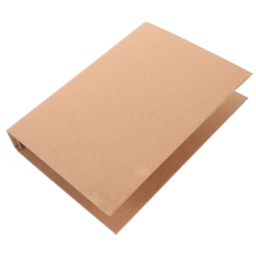 GRIRIW Vintage Kraftpapier Loseblatt Buchbinder Notizbuchhülle Notizbuch Journal Notizbuchhülle Binderhülle Ordner Für Schultagebücher Notizbuchhüllen Oxford Notizblöcke von GRIRIW