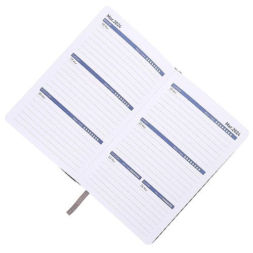 GRIRIW Zeitplan Notizbuch Täglicher Aufgabenplaner Tagesplaner tägliches Kalenderbuch büromaterial office supplies Notizblock mit Gummiband Büro-Notizblock Aluminiumlegierung Grey GRIRIW Zeitplan Notizbuch Täglicher Aufgabenplaner Tagesplaner tägliches Kalenderbuch büromaterial office supplies Notizblock mit Gummiband Büro-Notizblock Aluminiumlegierung Grey von GRIRIW