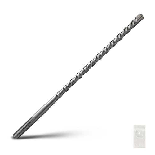 SDS Max Bohrhammerbohrer, 16 mm x 540 mm, Steinbohrer für Mauerwerk, Ziegel, Stein, Beton (Länge: 540 mm, 16 mm Durchmesser) von GRIXLEN
