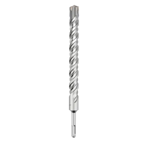 SDS Plus Bohrhammer, Betonbohrer für Beton, Ziegel, Zement und Stein, 38 x 600 mm, Länge (Länge: 600 mm, 38 mm) von GRIXLEN