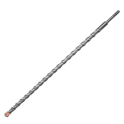 SDS Plus Steinbohrer, Drehhammerbohrer, Betonbohrer für Beton, Ziegel, Block, 22 x 800 mm, 7/8 x 73,7 x 80 cm von GRIXLEN