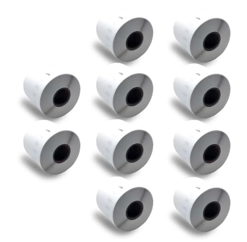 GROF 10 Rollen 99014 Etiketten Adressetiketten Versandetiketten kompatibel mit DYMO S0722430 – 54mm x 101mm, 2200 Etiketten, selbstklebende für LabelWriter 450, 4XL, 400 Turbo, 550 Turbo GROF 10 Rollen 99014 Etiketten Adressetiketten Versandetiketten kompatibel mit DYMO S0722430 – 54mm x 101mm, 2200 Etiketten, selbstklebende für LabelWriter 450, 4XL, 400 Turbo, 550 Turbo von GROF