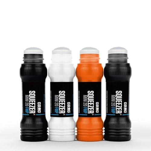 GROG Squeezer Mini 20 FMP - Fast Life - Marker Set 4 Stück - schwarz, weiß, orange GROG Squeezer Mini 20 FMP - Fast Life - Marker Set 4 Stück - schwarz, weiß, orange von GROG